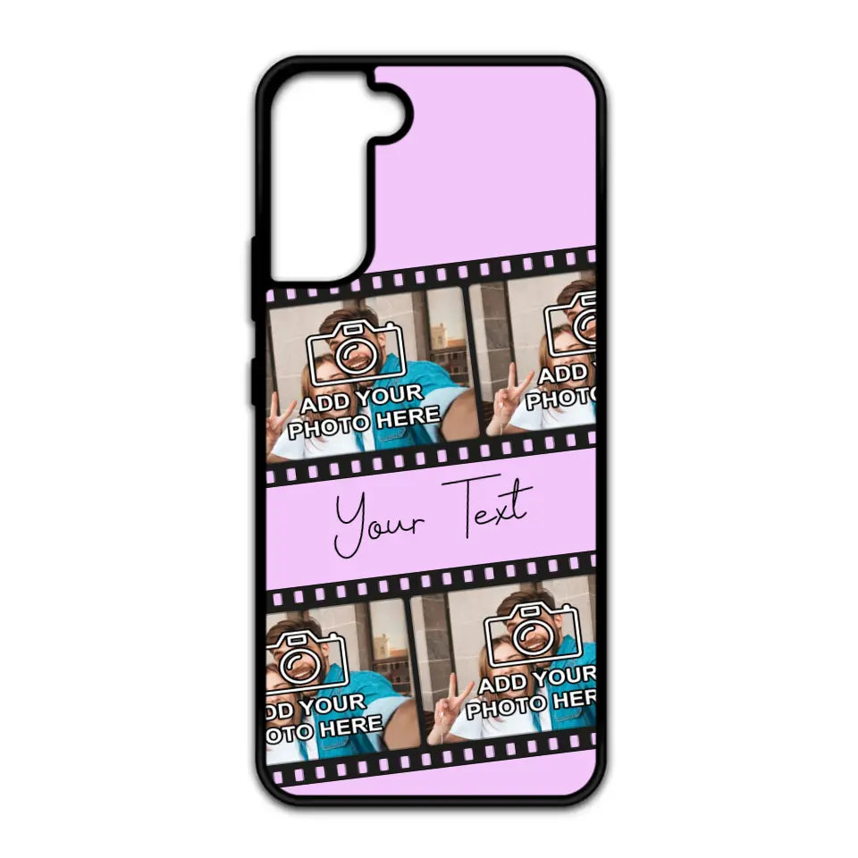 Custom Personalised Film Reel No.4 Rubber TPU Case for iPhone, Samsung & Pixel