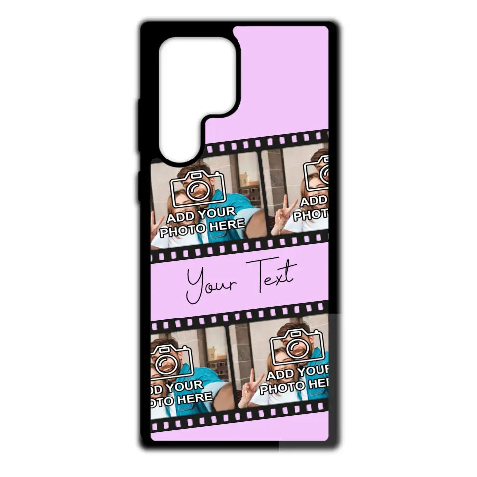 Custom Personalised Film Reel No.4 Rubber TPU Case for iPhone, Samsung & Pixel