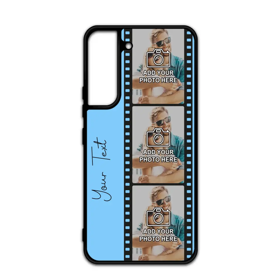 Custom Personalised Film Reel No.5 Rubber TPU Case for iPhone, Samsung & Pixel