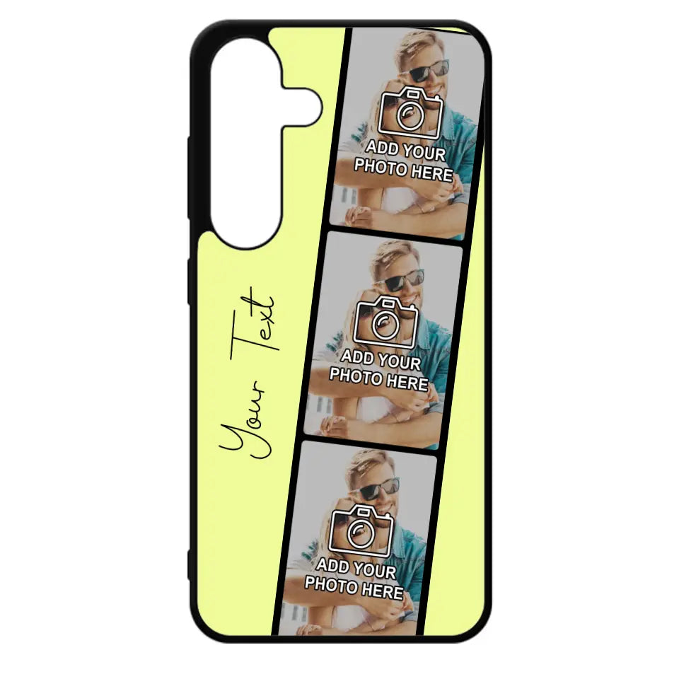 Custom Personalised Film Reel No.8 Rubber TPU Case for iPhone, Samsung & Pixel