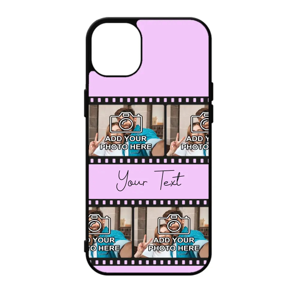 Custom Personalised Film Reel No.3 Rubber TPU Case for iPhone, Samsung & Pixel