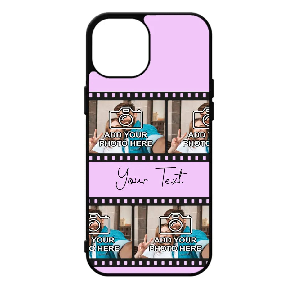 Custom Personalised Film Reel No.3 Rubber TPU Case for iPhone, Samsung & Pixel