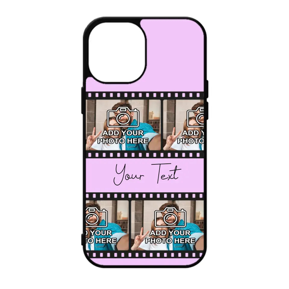 Custom Personalised Film Reel No.3 Rubber TPU Case for iPhone, Samsung & Pixel