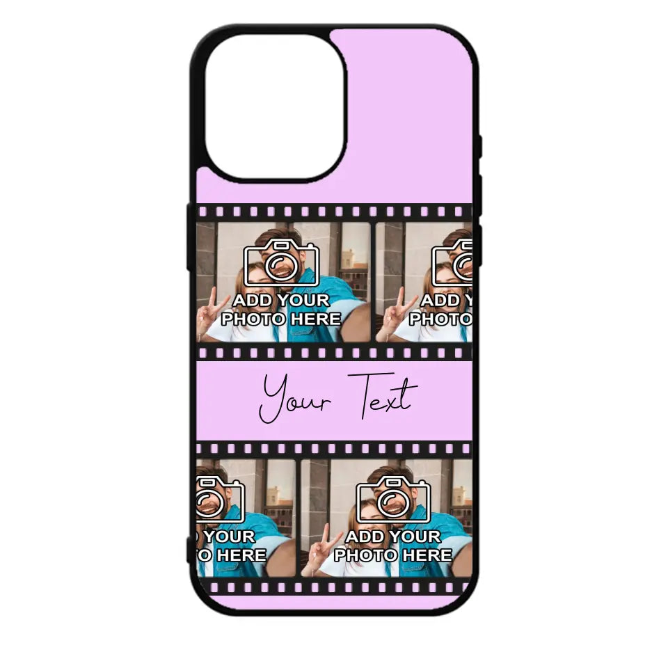 Custom Personalised Film Reel No.3 Rubber TPU Case for iPhone, Samsung & Pixel