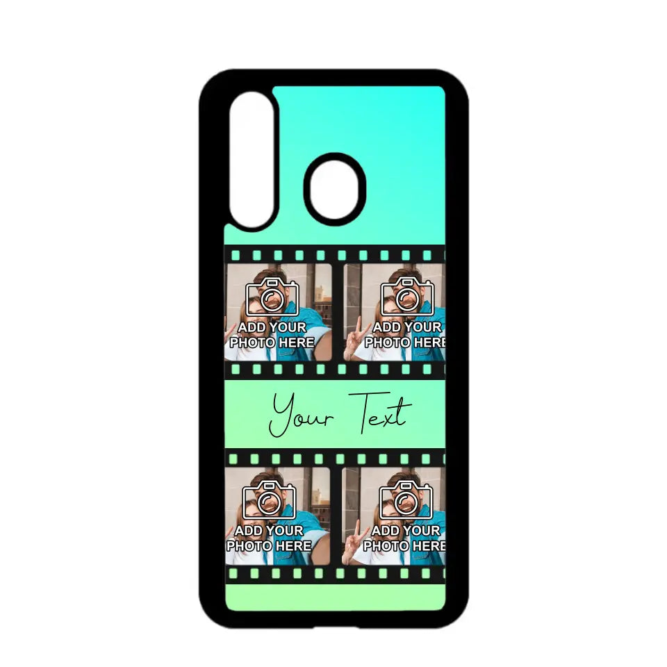 Film Reel No.2 Custom Photos Personalised Rubber TPU Case for iPhone, Samsung & Pixel