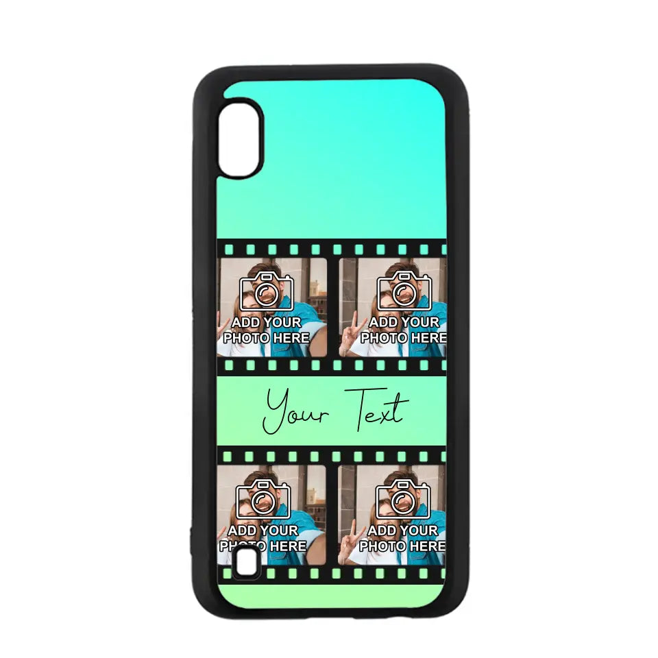 Film Reel No.2 Custom Photos Personalised Rubber TPU Case for iPhone, Samsung & Pixel