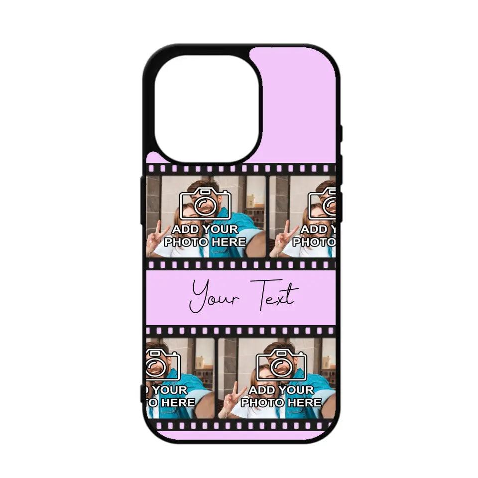 Custom Personalised Film Reel No.3 Rubber TPU Case for iPhone, Samsung & Pixel