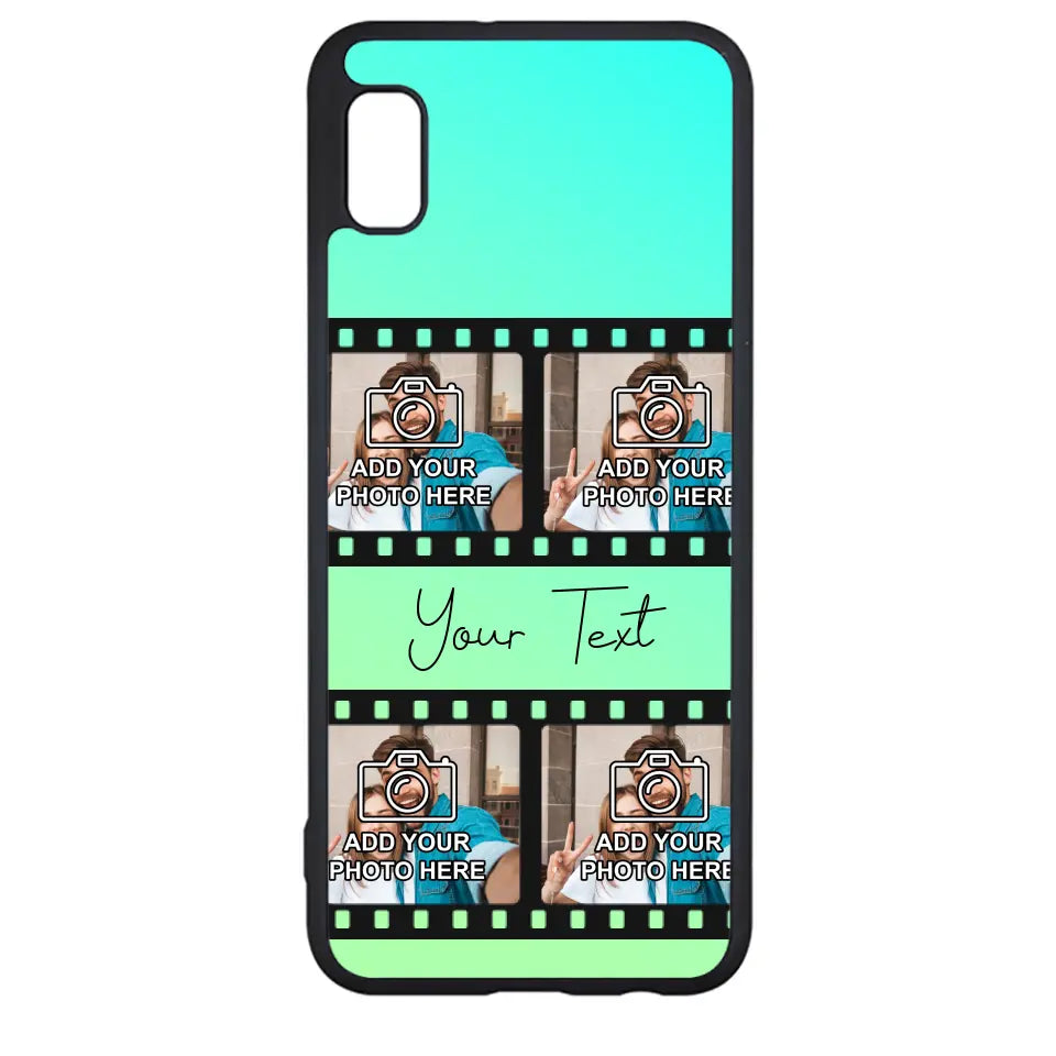 Film Reel No.2 Custom Photos Personalised Rubber TPU Case for iPhone, Samsung & Pixel