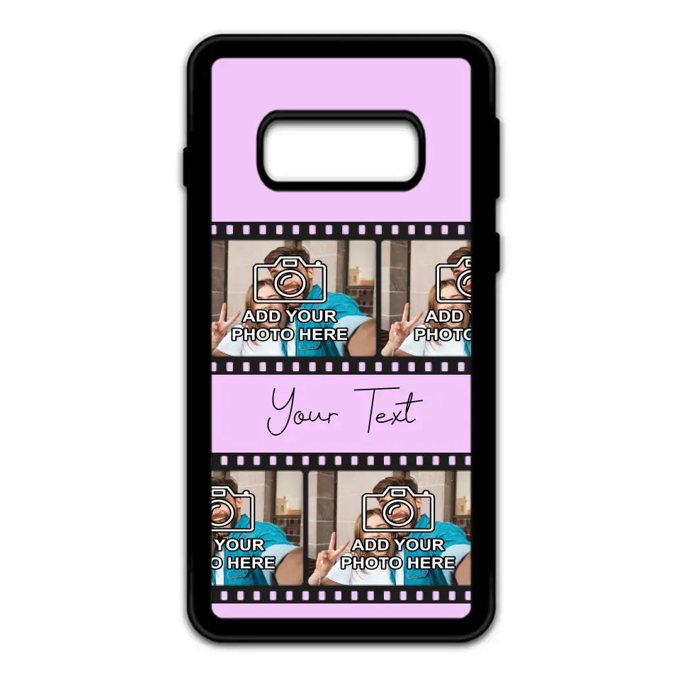 Custom Personalised Film Reel No.3 Rubber TPU Case for iPhone, Samsung & Pixel