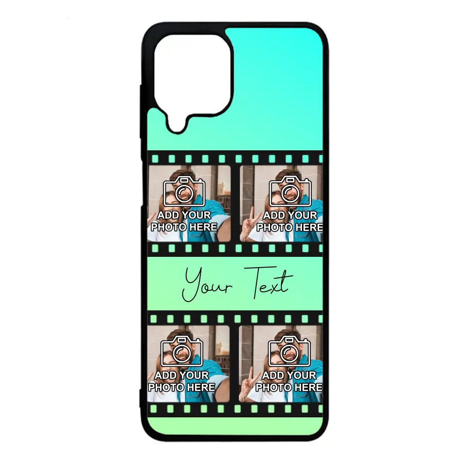 Film Reel No.2 Custom Photos Personalised Rubber TPU Case for iPhone, Samsung & Pixel