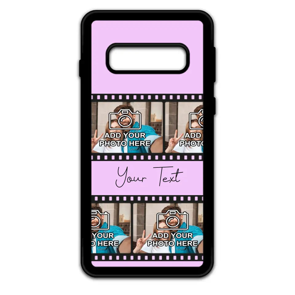 Custom Personalised Film Reel No.3 Rubber TPU Case for iPhone, Samsung & Pixel