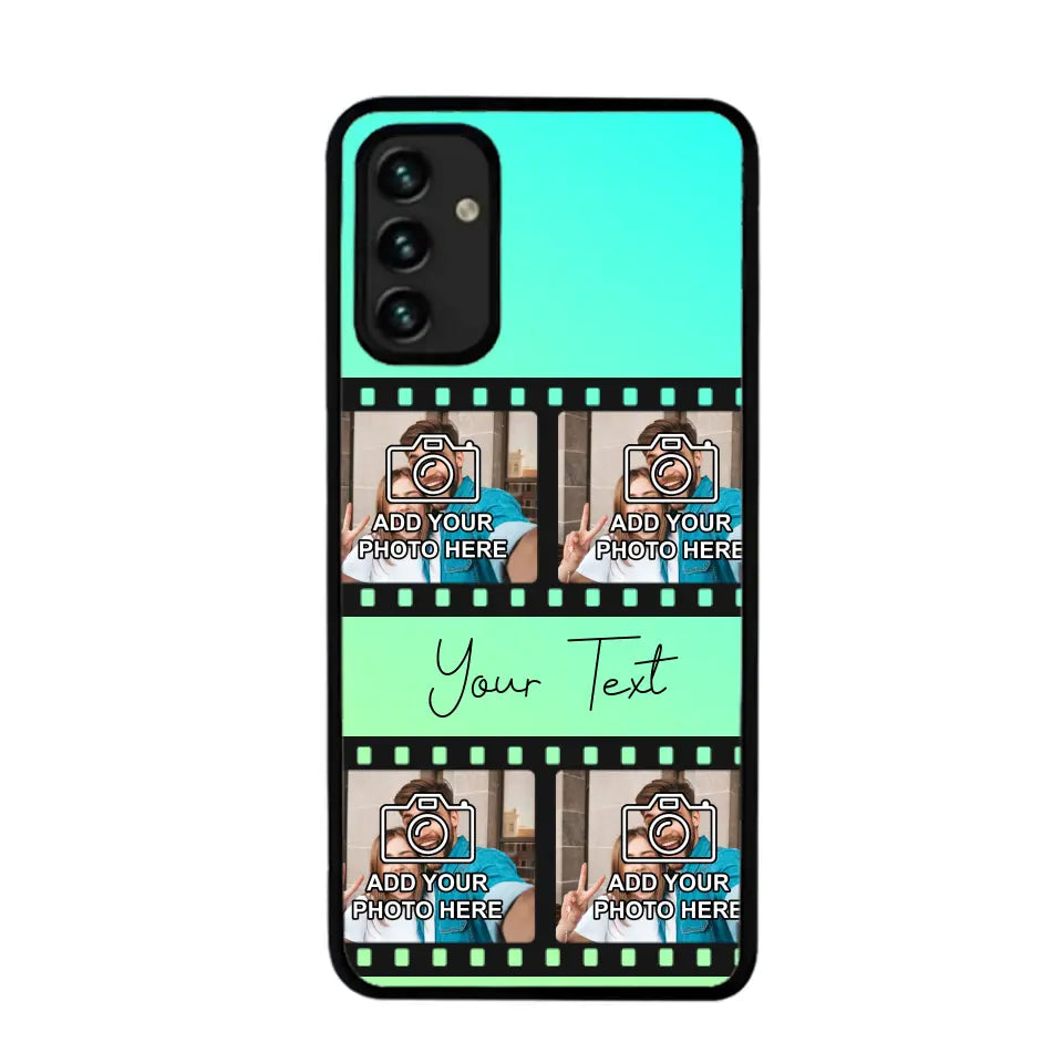 Film Reel No.2 Custom Photos Personalised Rubber TPU Case for iPhone, Samsung & Pixel