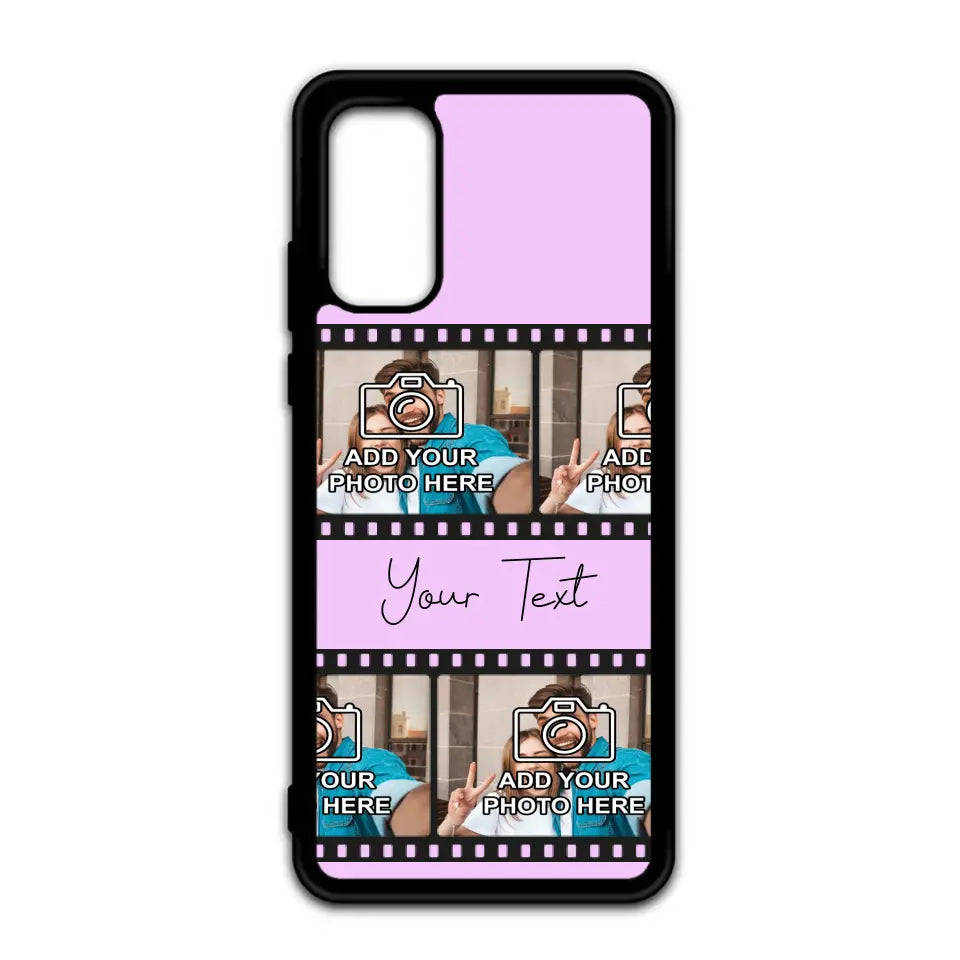 Custom Personalised Film Reel No.3 Rubber TPU Case for iPhone, Samsung & Pixel