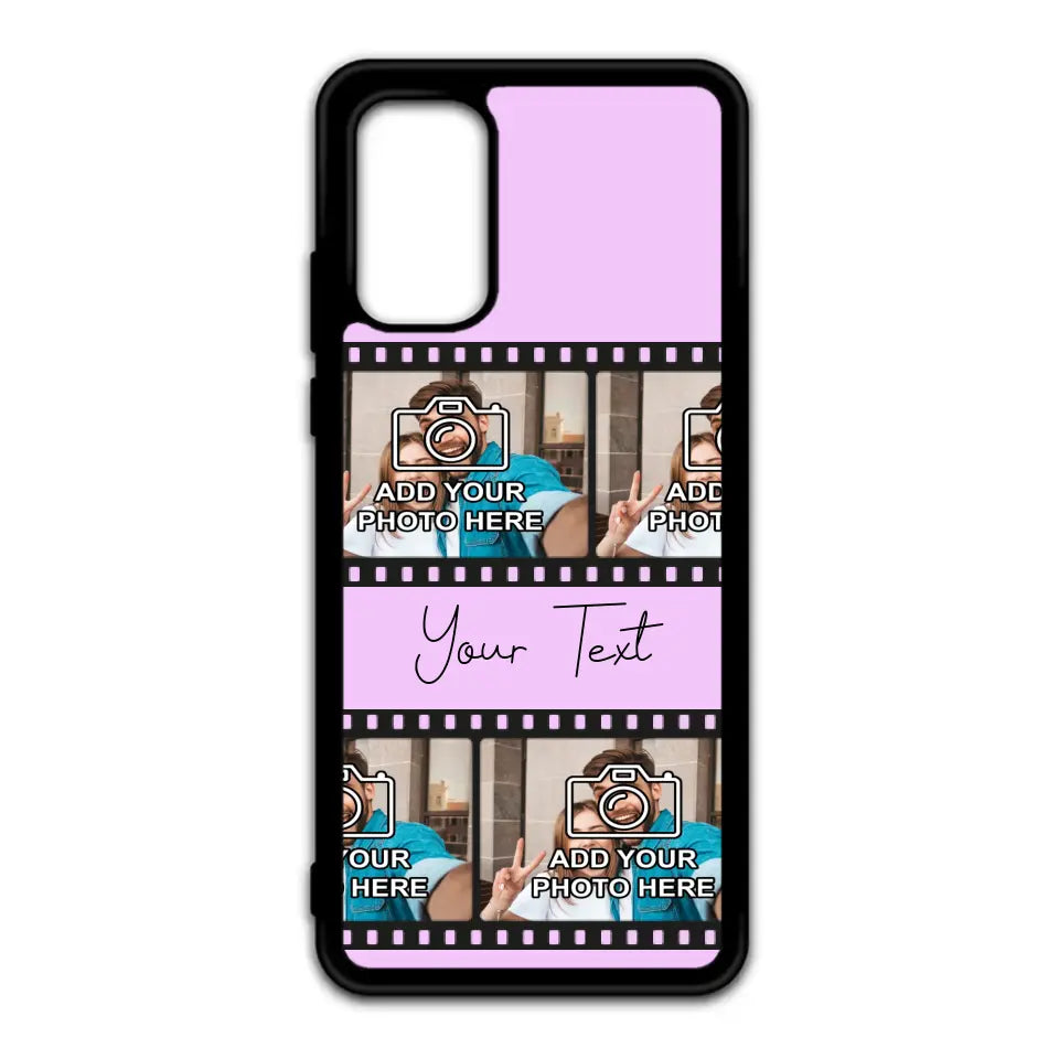 Custom Personalised Film Reel No.3 Rubber TPU Case for iPhone, Samsung & Pixel