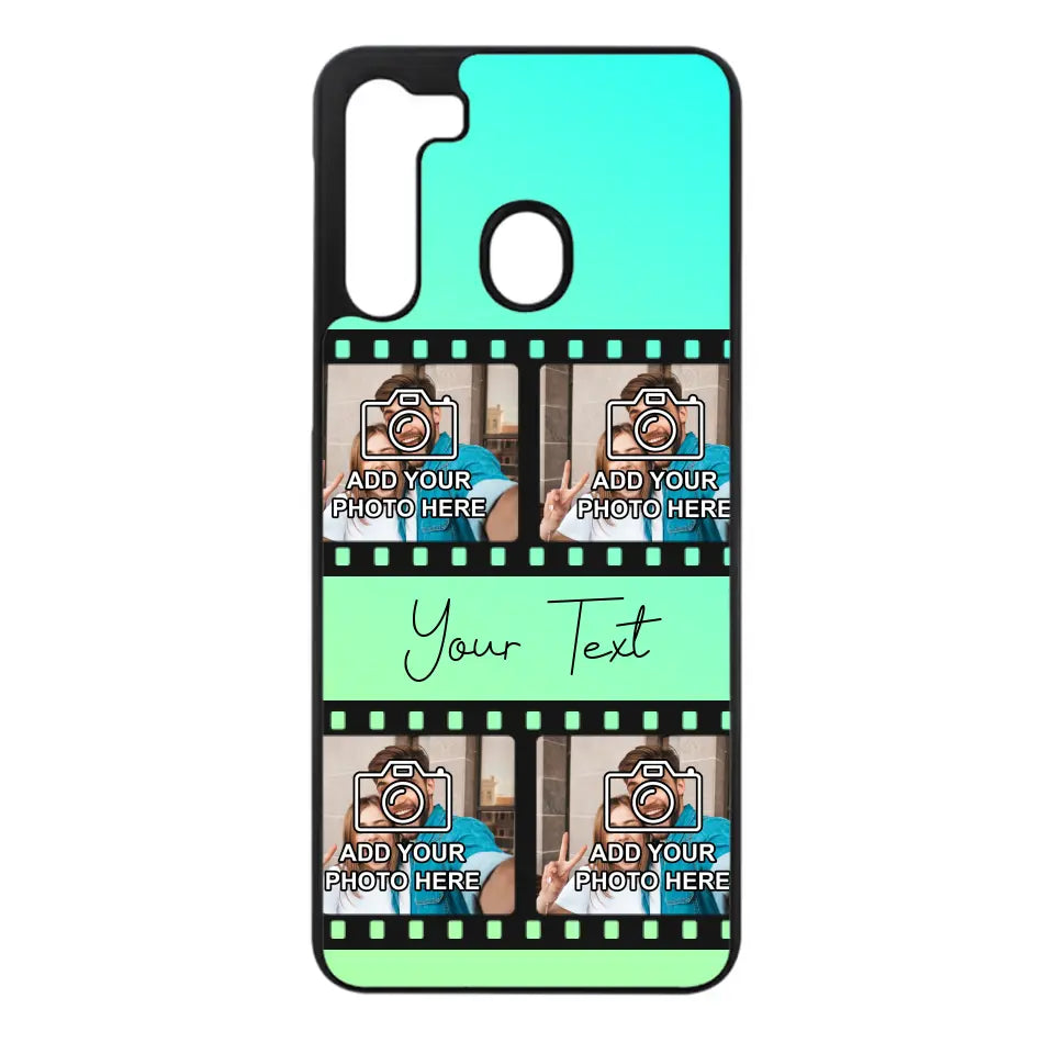 Film Reel No.2 Custom Photos Personalised Rubber TPU Case for iPhone, Samsung & Pixel