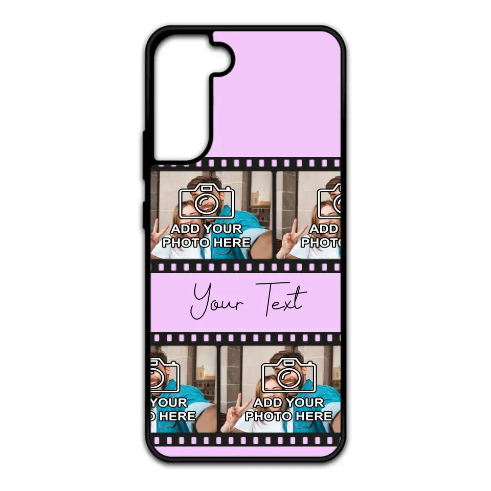 Custom Personalised Film Reel No.3 Rubber TPU Case for iPhone, Samsung & Pixel