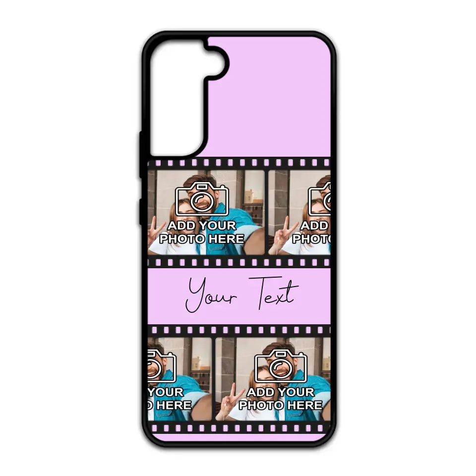 Custom Personalised Film Reel No.3 Rubber TPU Case for iPhone, Samsung & Pixel