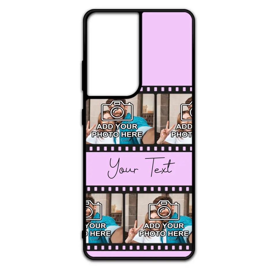 Custom Personalised Film Reel No.3 Rubber TPU Case for iPhone, Samsung & Pixel