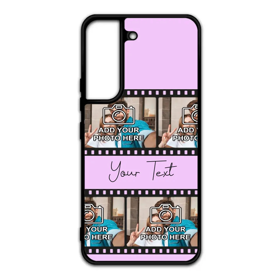 Custom Personalised Film Reel No.3 Rubber TPU Case for iPhone, Samsung & Pixel