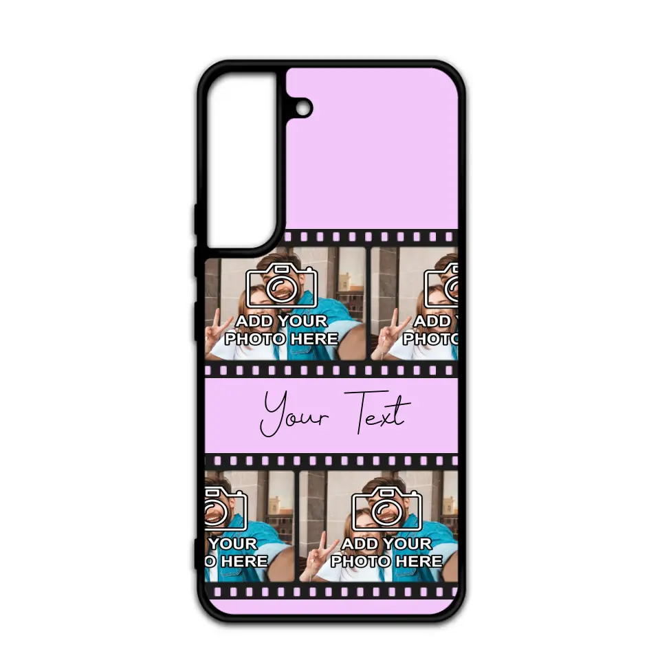 Custom Personalised Film Reel No.3 Rubber TPU Case for iPhone, Samsung & Pixel