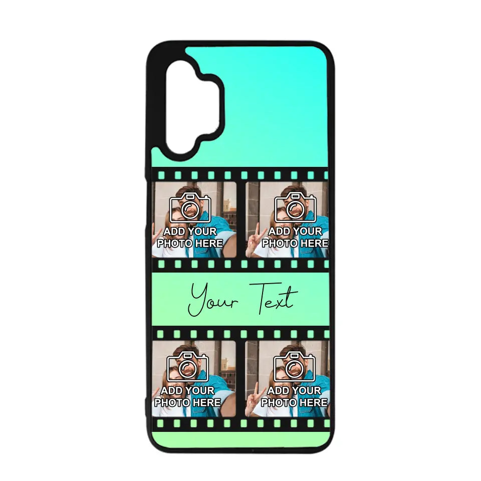 Film Reel No.2 Custom Photos Personalised Rubber TPU Case for iPhone, Samsung & Pixel