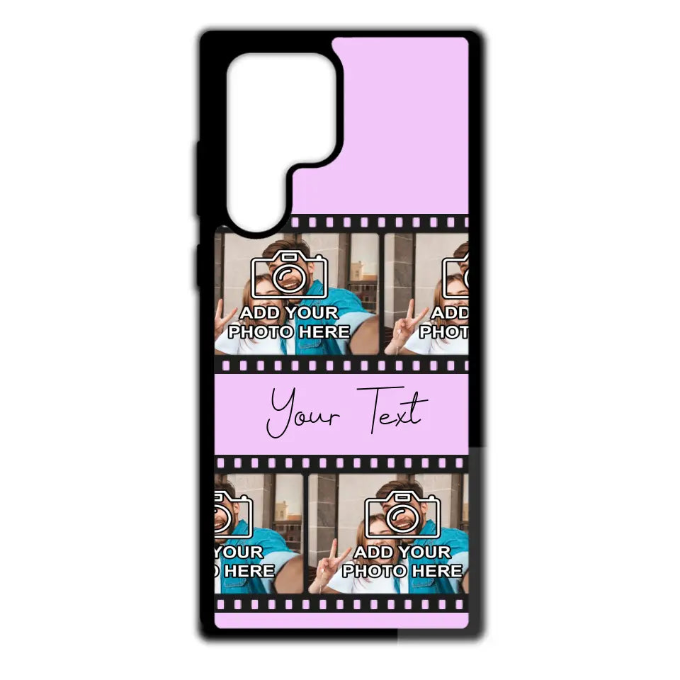 Custom Personalised Film Reel No.3 Rubber TPU Case for iPhone, Samsung & Pixel