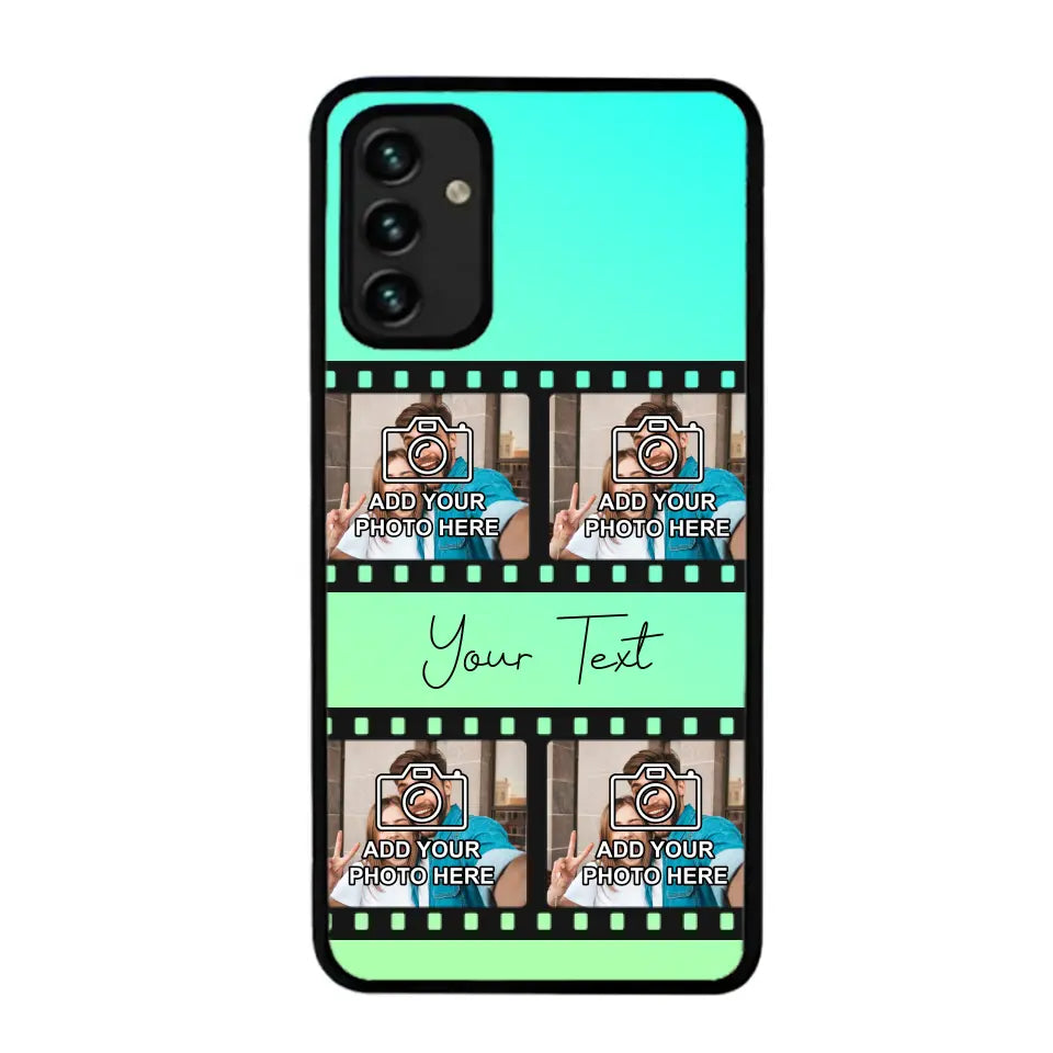 Film Reel No.2 Custom Photos Personalised Rubber TPU Case for iPhone, Samsung & Pixel