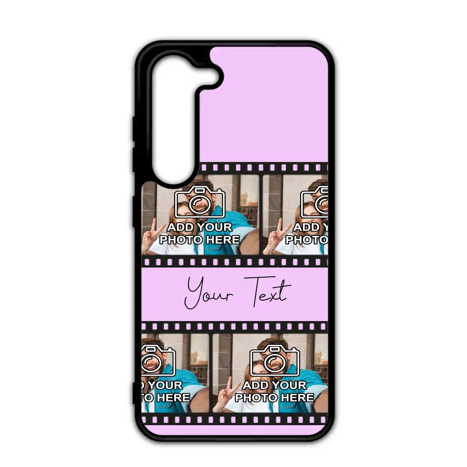 Custom Personalised Film Reel No.3 Rubber TPU Case for iPhone, Samsung & Pixel