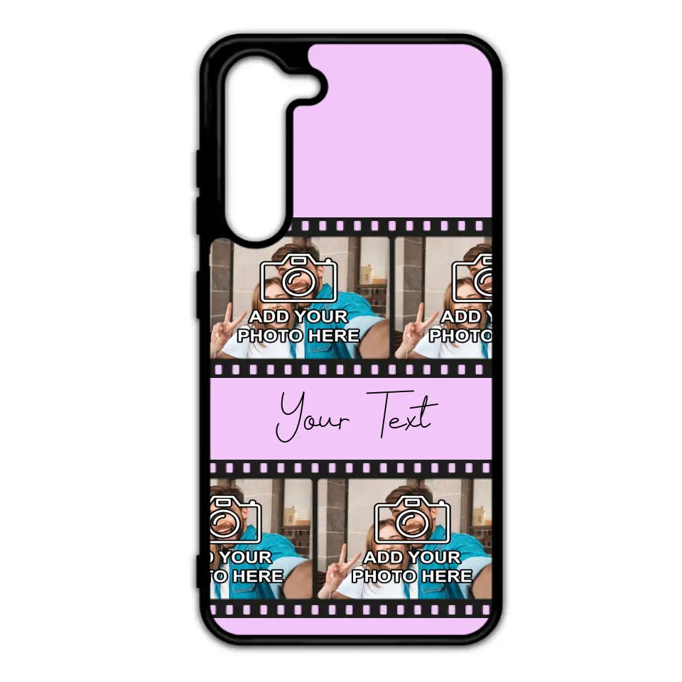 Custom Personalised Film Reel No.3 Rubber TPU Case for iPhone, Samsung & Pixel