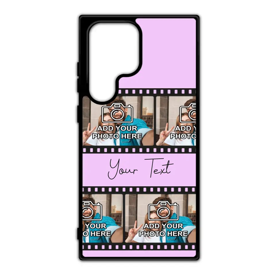 Custom Personalised Film Reel No.3 Rubber TPU Case for iPhone, Samsung & Pixel