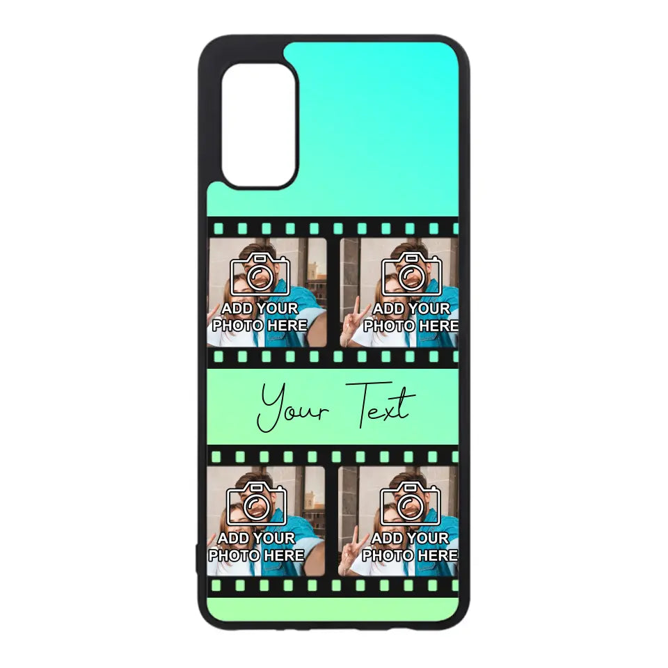 Film Reel No.2 Custom Photos Personalised Rubber TPU Case for iPhone, Samsung & Pixel