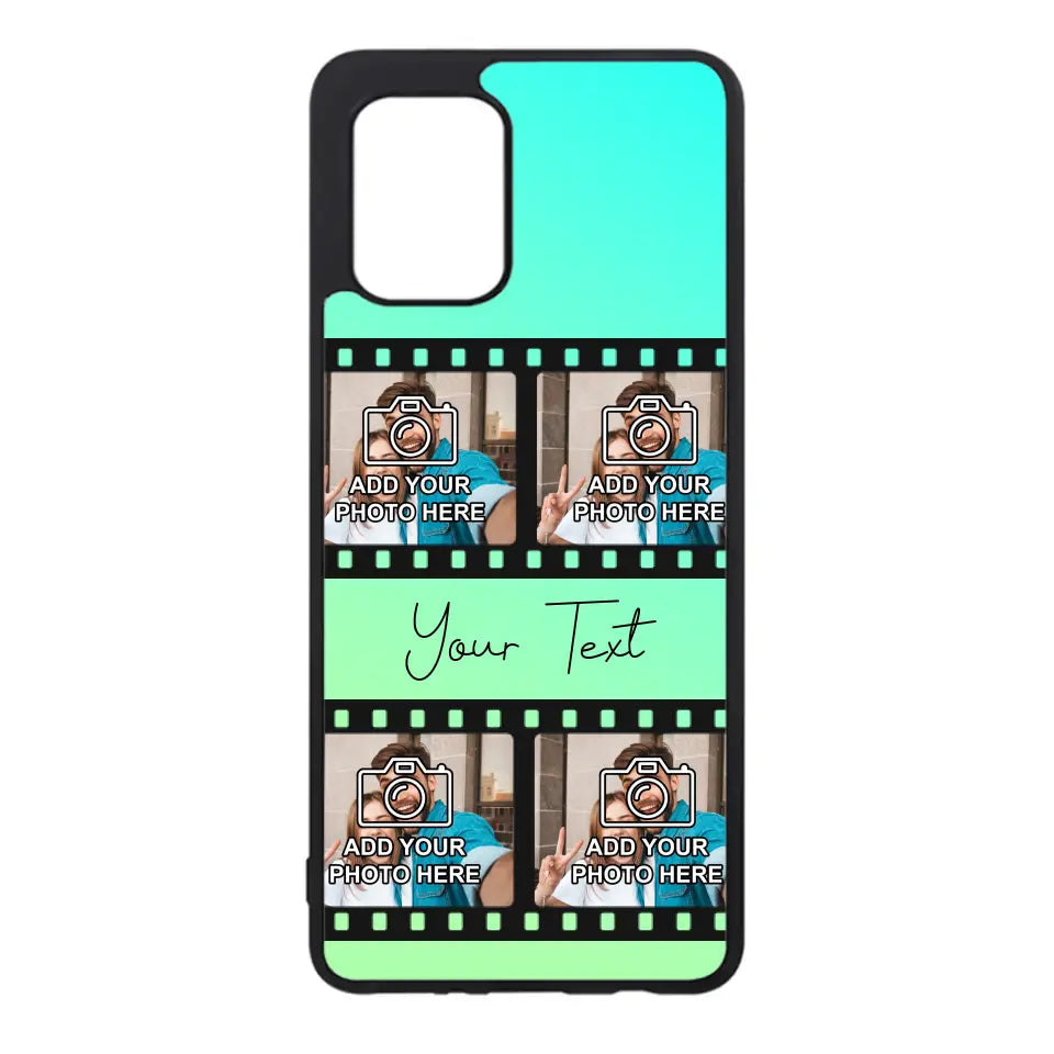 Film Reel No.2 Custom Photos Personalised Rubber TPU Case for iPhone, Samsung & Pixel