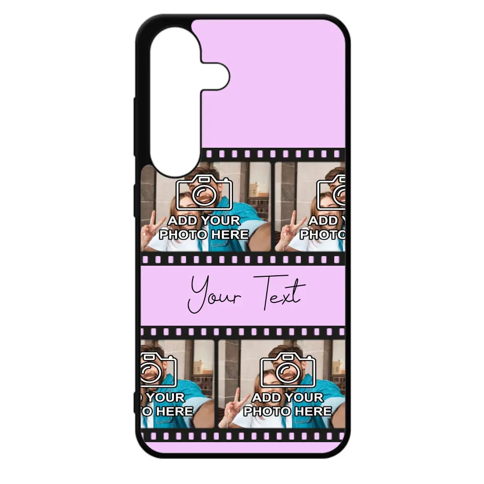 Custom Personalised Film Reel No.3 Rubber TPU Case for iPhone, Samsung & Pixel