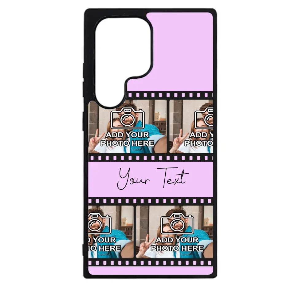 Custom Personalised Film Reel No.3 Rubber TPU Case for iPhone, Samsung & Pixel