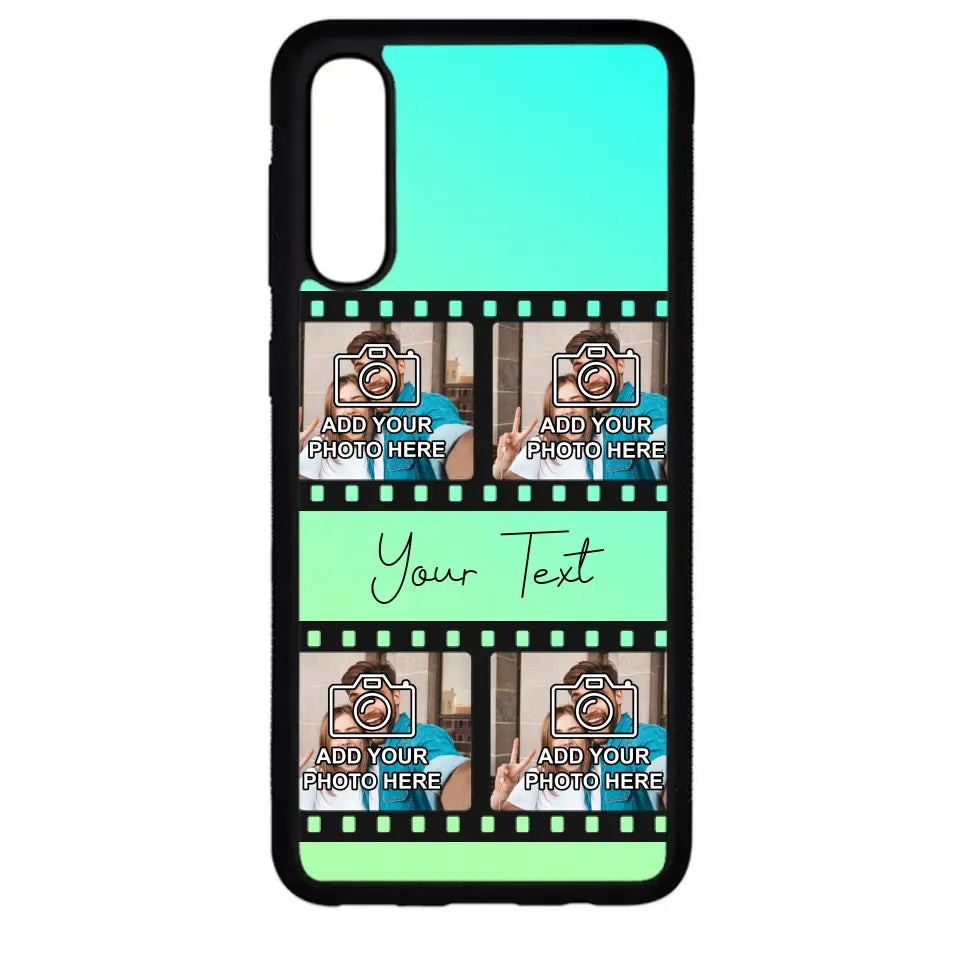 Film Reel No.2 Custom Photos Personalised Rubber TPU Case for iPhone, Samsung & Pixel