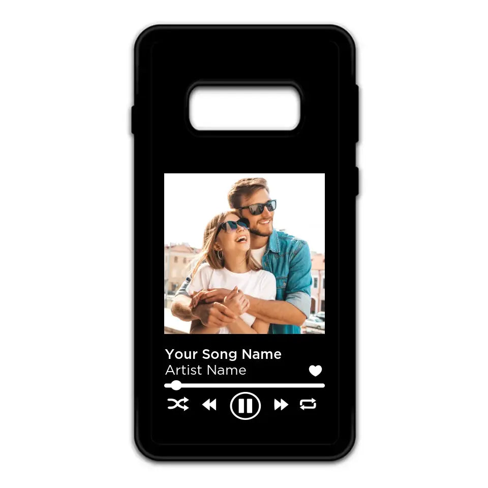 Custom Personalised Spotify Music Player Rubber TPU Case for iPhone, Samsung & Pixel