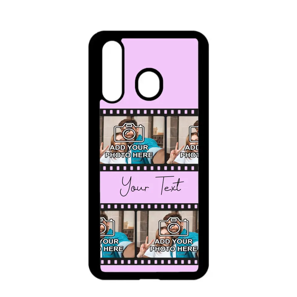 Custom Personalised Film Reel No.3 Rubber TPU Case for iPhone, Samsung & Pixel