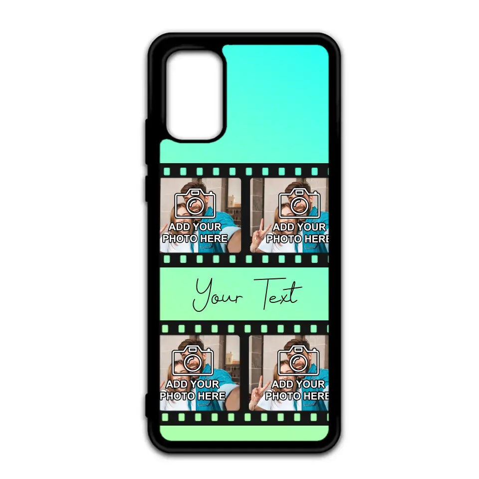 Film Reel No.2 Custom Photos Personalised Rubber TPU Case for iPhone, Samsung & Pixel