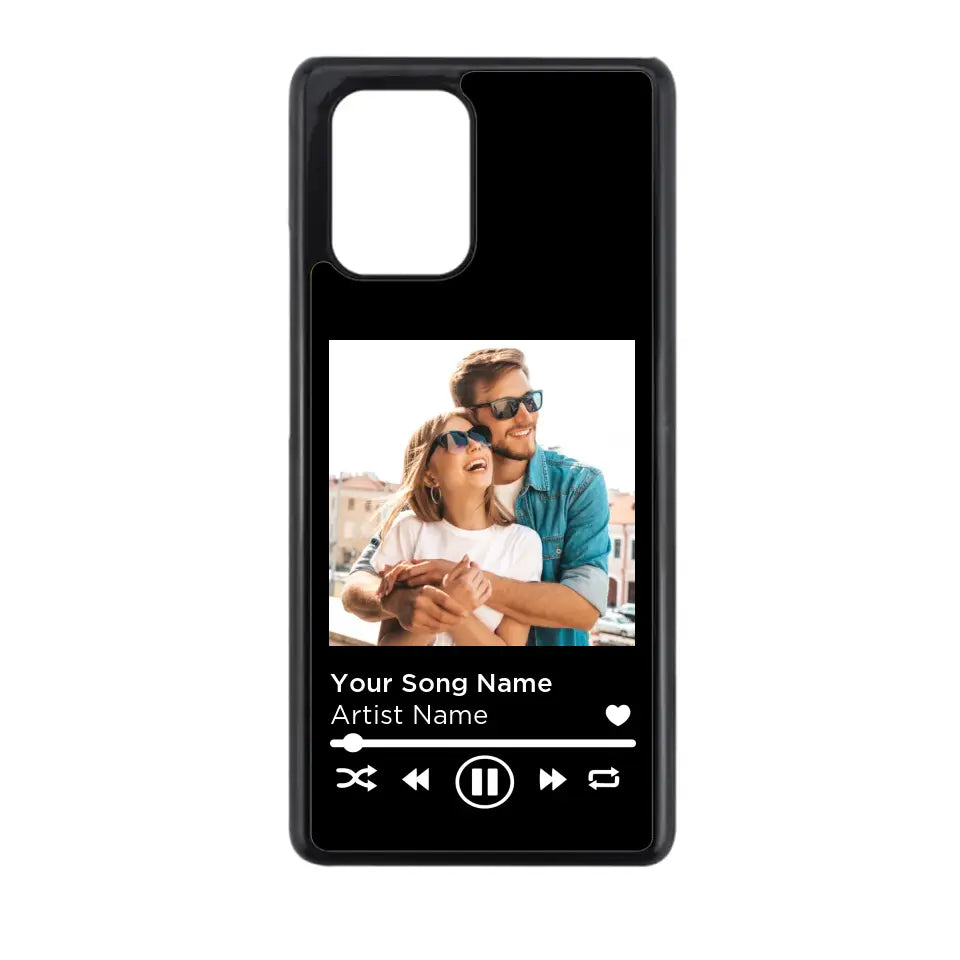 Custom Personalised Spotify Music Player Rubber TPU Case for iPhone, Samsung & Pixel