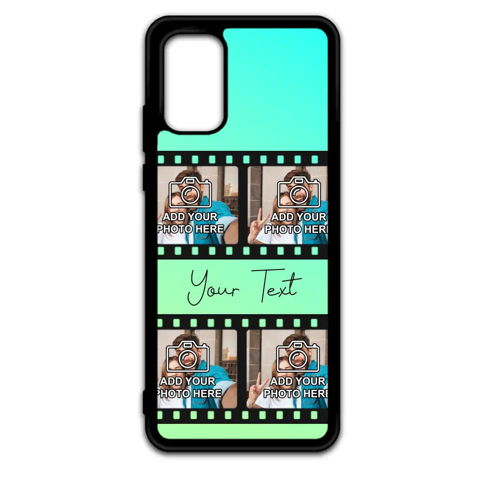 Film Reel No.2 Custom Photos Personalised Rubber TPU Case for iPhone, Samsung & Pixel