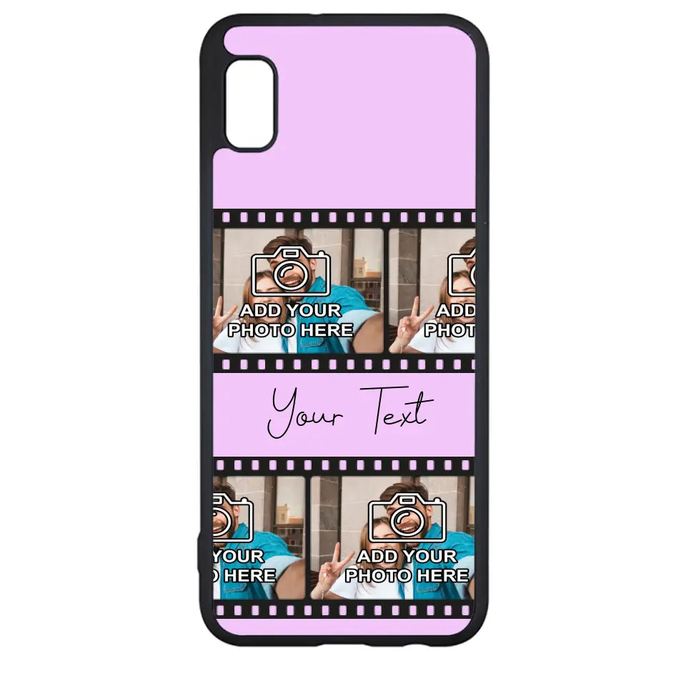 Custom Personalised Film Reel No.3 Rubber TPU Case for iPhone, Samsung & Pixel