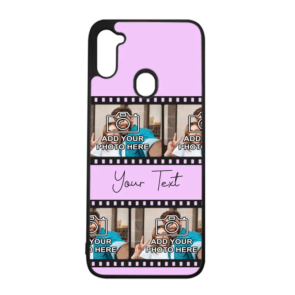 Custom Personalised Film Reel No.3 Rubber TPU Case for iPhone, Samsung & Pixel