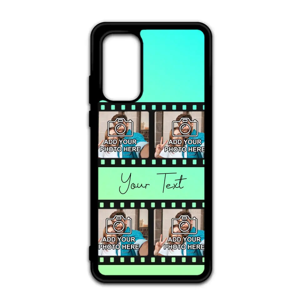 Film Reel No.2 Custom Photos Personalised Rubber TPU Case for iPhone, Samsung & Pixel