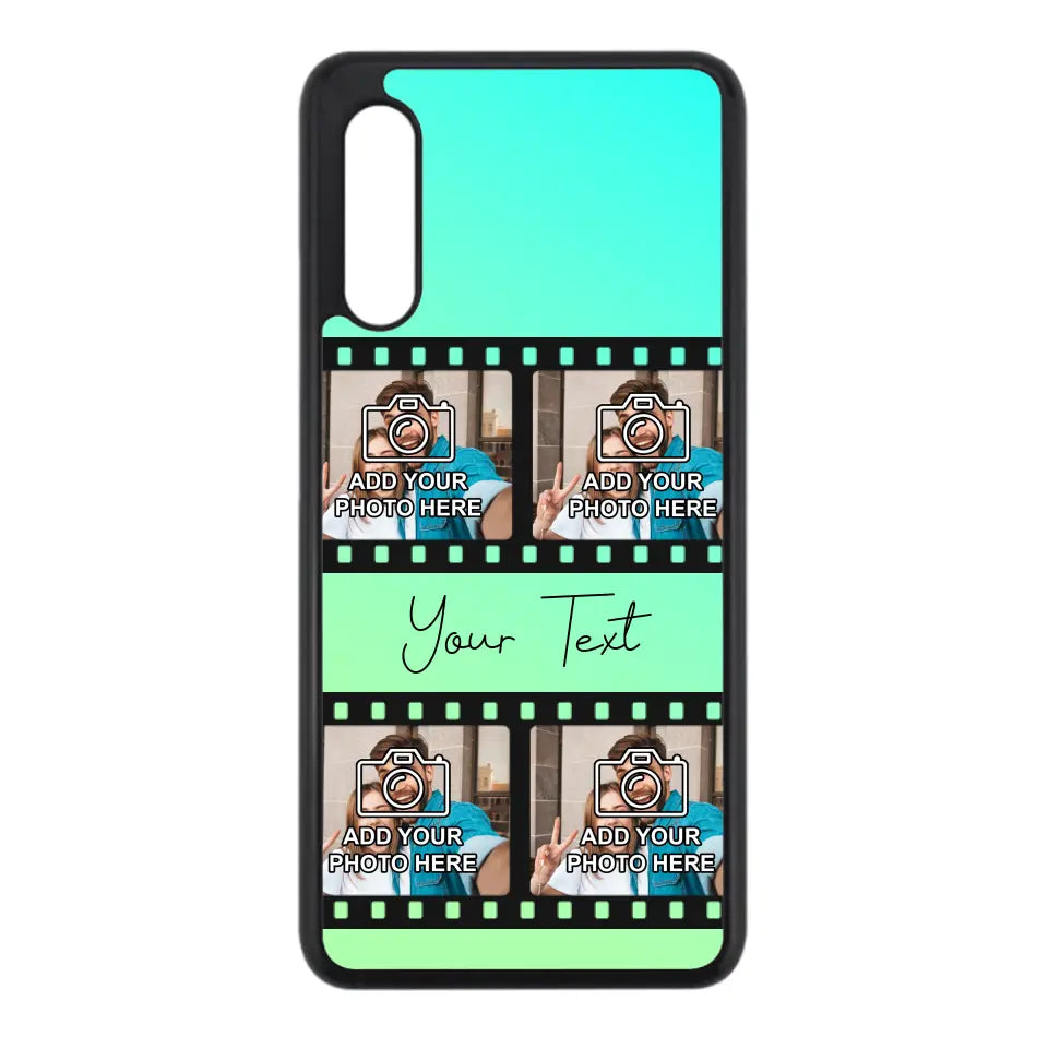 Film Reel No.2 Custom Photos Personalised Rubber TPU Case for iPhone, Samsung & Pixel