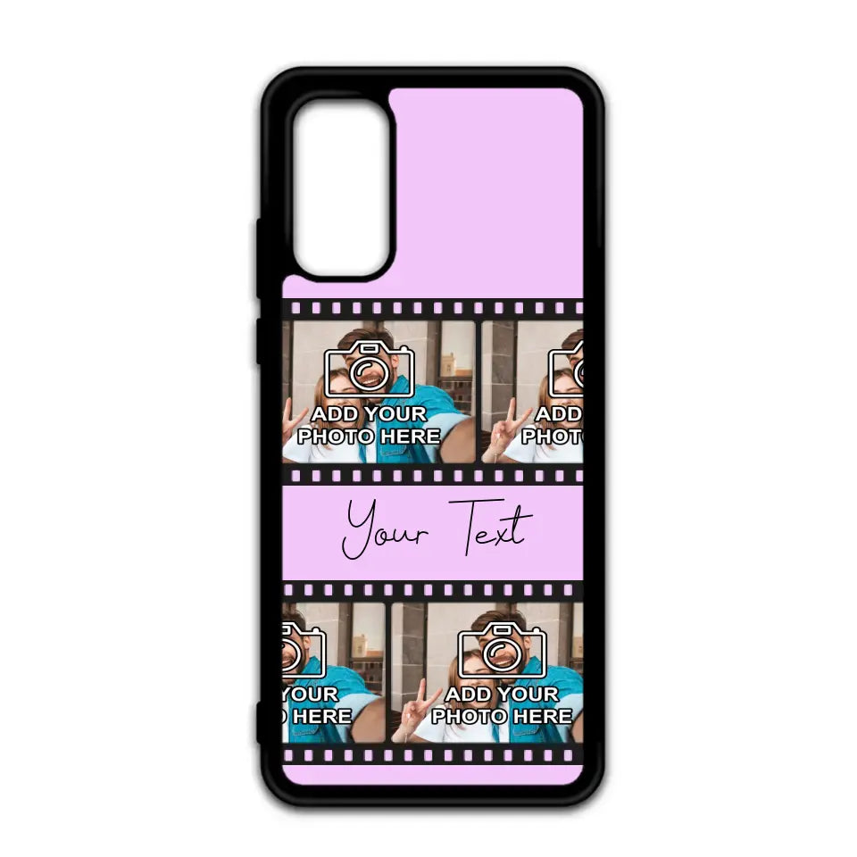 Custom Personalised Film Reel No.3 Rubber TPU Case for iPhone, Samsung & Pixel