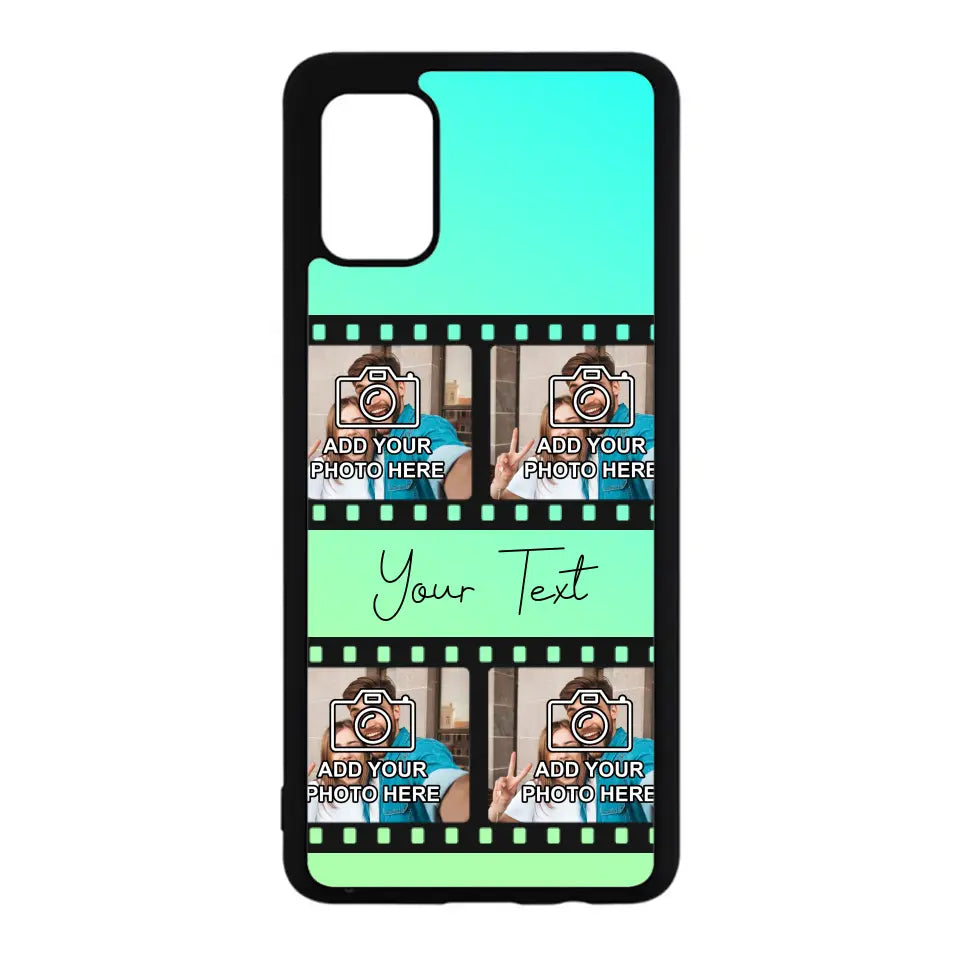 Film Reel No.2 Custom Photos Personalised Rubber TPU Case for iPhone, Samsung & Pixel