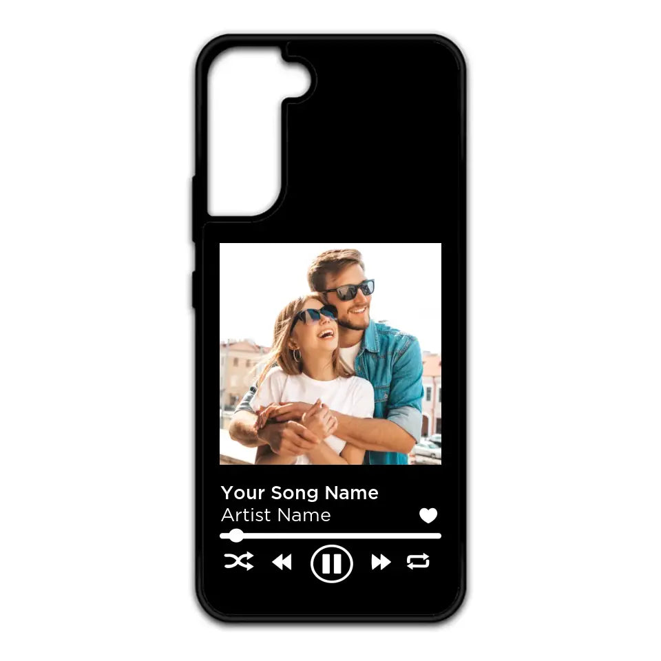 Custom Personalised Spotify Music Player Rubber TPU Case for iPhone, Samsung & Pixel