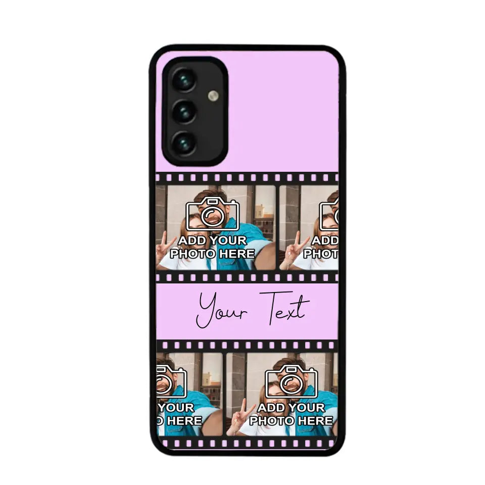 Custom Personalised Film Reel No.3 Rubber TPU Case for iPhone, Samsung & Pixel