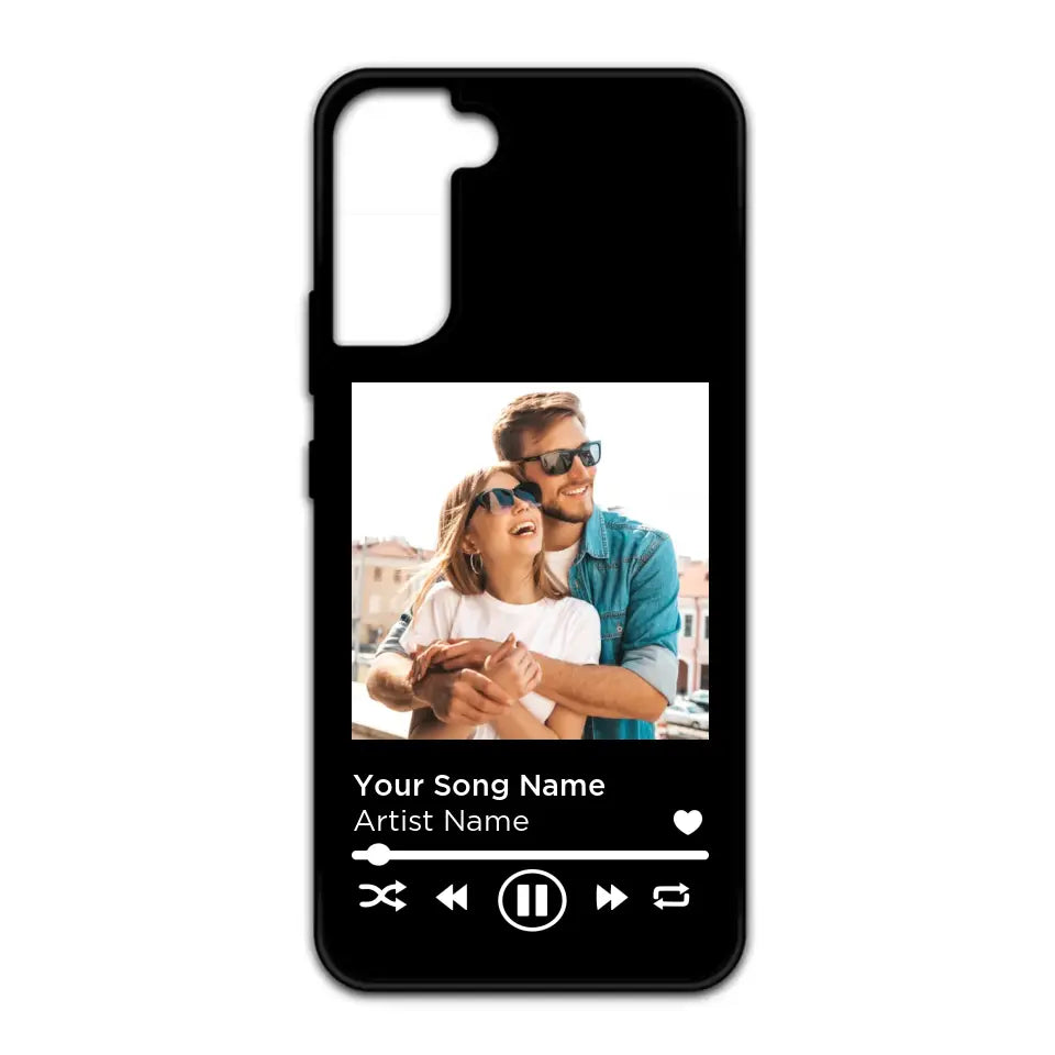 Custom Personalised Spotify Music Player Rubber TPU Case for iPhone, Samsung & Pixel