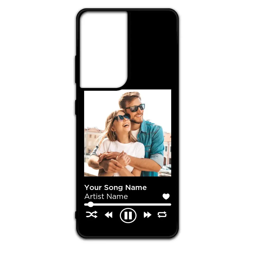 Custom Personalised Spotify Music Player Rubber TPU Case for iPhone, Samsung & Pixel